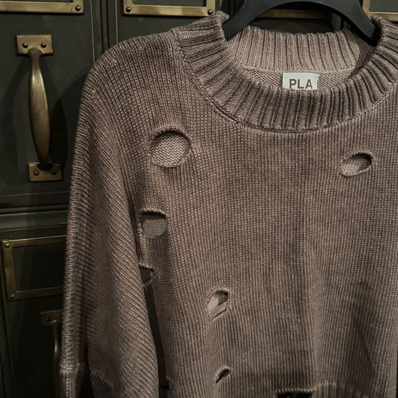 PLANET by Lauren G 100% Peruvian Cotton Sweater - Picture 2 of 6